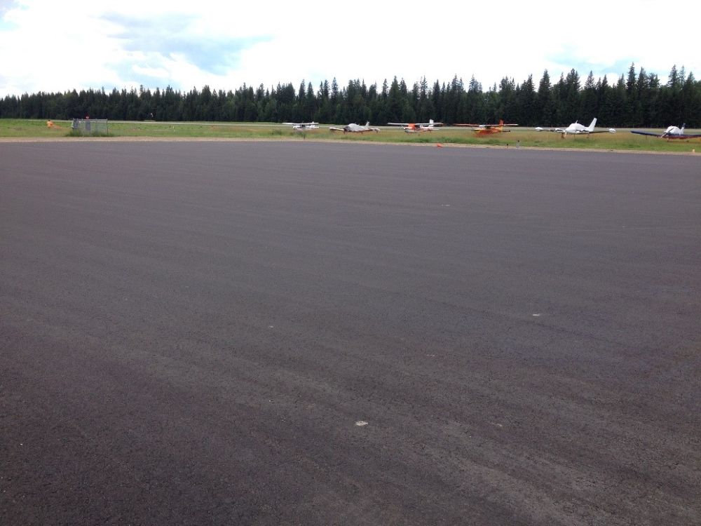 Quesnel airport apron expansion